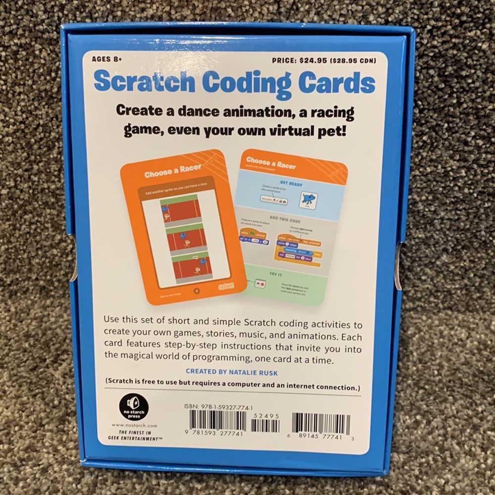 Scratch Coding Cards for kids - Picture 2 of 3